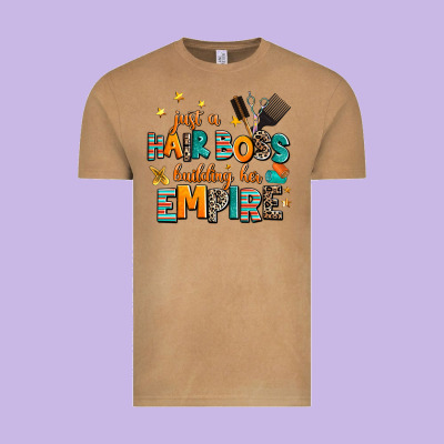 Just A Nail Boss Building Her Empire Vintage Tee Designed By Adodesignshop