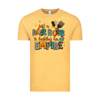 Vintage Mustard just a nail boss building her empire Vintage Tee - AdoDesignShop