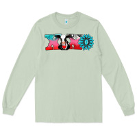 Matcha xoxo with cow Long Sleeve Tee - AdoDesignShop