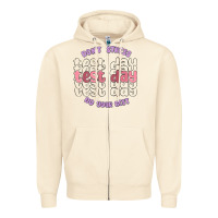 Sandshell dont stress test day do your best Zipper Hoodie - MaliasSmallBusiness