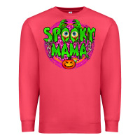 Cardinal Spooky Mama Premium Sweatshirt - BundleAndBundleShop