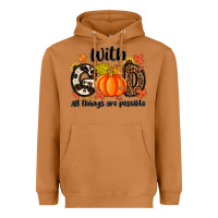 Meerkat with god all things are possible Heavyweight Hoodie - MaliasSmallBusiness