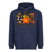 Navy with god all things are possible Heavyweight Hoodie - MaliasSmallBusiness