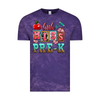 Cloud Purple little miss pre k Vintage Tee - AdoDesignShop