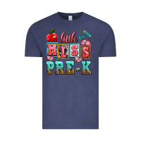 Vintage Denim little miss pre k Vintage Tee - AdoDesignShop