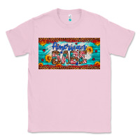 Bubblegum Pink american babe Classic Tee - Artiststas
