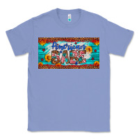 Colony Blue american babe Classic Tee - Artiststas