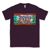 Plum american babe Classic Tee - Artiststas