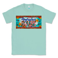 Seafoam american babe Classic Tee - Artiststas