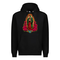 Black Our Lady of Guadalupe Premium Hoodie - Bettercallsaul