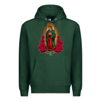 Sports Green Our Lady of Guadalupe Premium Hoodie - Bettercallsaul