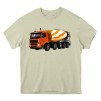 Mossy cement truck Heavy Core Tee - Artiststas