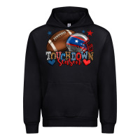 Black Touchdown season American football 4th of july Urban Hoodie - HowdyJamesFarm