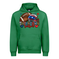 Emerald Touchdown season American football 4th of july Urban Hoodie - HowdyJamesFarm