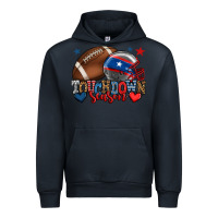 Navy Touchdown season American football 4th of july Urban Hoodie - HowdyJamesFarm