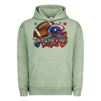 Touchdown Season American Football 4th Of July Urban Hoodie | Teevron