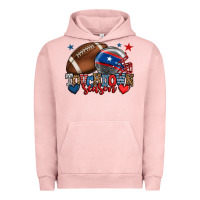 Pigment Salmon Touchdown season American football 4th of july Urban Hoodie - HowdyJamesFarm