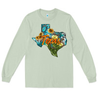Matcha western texas map Long Sleeve Tee - AdoDesignShop