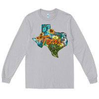 Moon Dust western texas map Long Sleeve Tee - AdoDesignShop