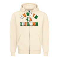 Sandshell dublİn ireland Zipper Hoodie - MaliasSmallBusiness
