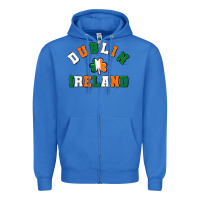 True Royal dublİn ireland Zipper Hoodie - MaliasSmallBusiness