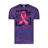 Cloud Purple breast cancer ribbon Vintage Tee - JahusDesignShop
