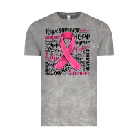 Cloud Rock breast cancer ribbon Vintage Tee - JahusDesignShop