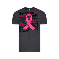Vintage Black breast cancer ribbon Vintage Tee - JahusDesignShop