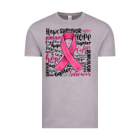 Vintage Zinc breast cancer ribbon Vintage Tee - JahusDesignShop