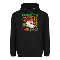Black Country Christmas Heavyweight Hoodie - NancyCooperArtShop