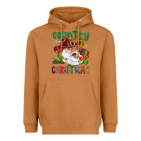 Meerkat Country Christmas Heavyweight Hoodie - NancyCooperArtShop