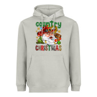 Moon Dust Country Christmas Heavyweight Hoodie - NancyCooperArtShop