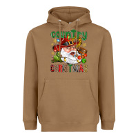 Toasted Coconut Country Christmas Heavyweight Hoodie - NancyCooperArtShop