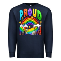 Navy Western Proud Mom Premium Sweatshirt - BundleAndBundleShop