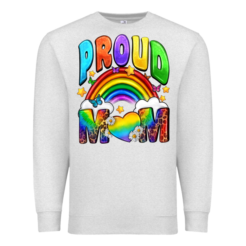 Western Proud Mom Premium Sweatshirt by BundleAndBundleShop | Teevron