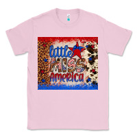 Bubblegum Pink little miss america Classic Tee - Artiststas