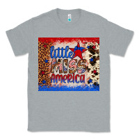 Heather Grey little miss america Classic Tee - Artiststas