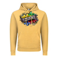 Vintage Mustard austism Vintage Hoodie - SublimationCraftShop