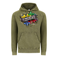 Vintage Olive austism Vintage Hoodie - SublimationCraftShop