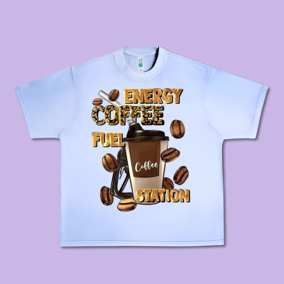 Energy Coffee Fuel Station Urban Heavy Tee Designed By Artiststas