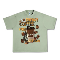 Oil Green energy coffee fuel station Urban Heavy Tee - Artiststas