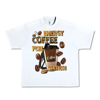 White energy coffee fuel station Urban Heavy Tee - Artiststas