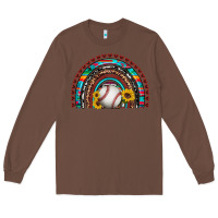 Chestnut baseball rainbow Long Sleeve Tee - Artiststas