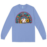 Colony Blue baseball rainbow Long Sleeve Tee - Artiststas