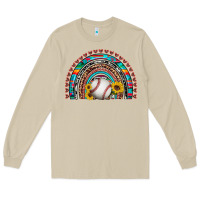 Mushroom baseball rainbow Long Sleeve Tee - Artiststas