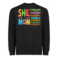 Black she is mom Heavyweight Sweatshirt - JahusDesignShop