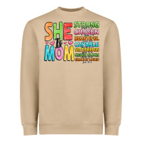 Mushroom she is mom Heavyweight Sweatshirt - JahusDesignShop