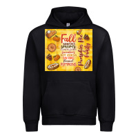 Black pumpkin pie and family Urban Hoodie - TumblerDesignByShophia