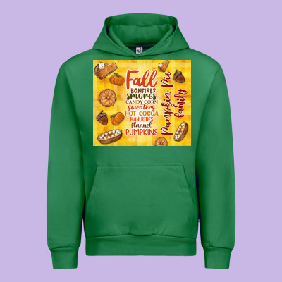 Pumpkin Pie And Family Urban Hoodie Designed By Tumblerdesignbyshophia