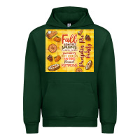 Forest Green pumpkin pie and family Urban Hoodie - TumblerDesignByShophia